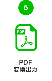 PDF変換出力