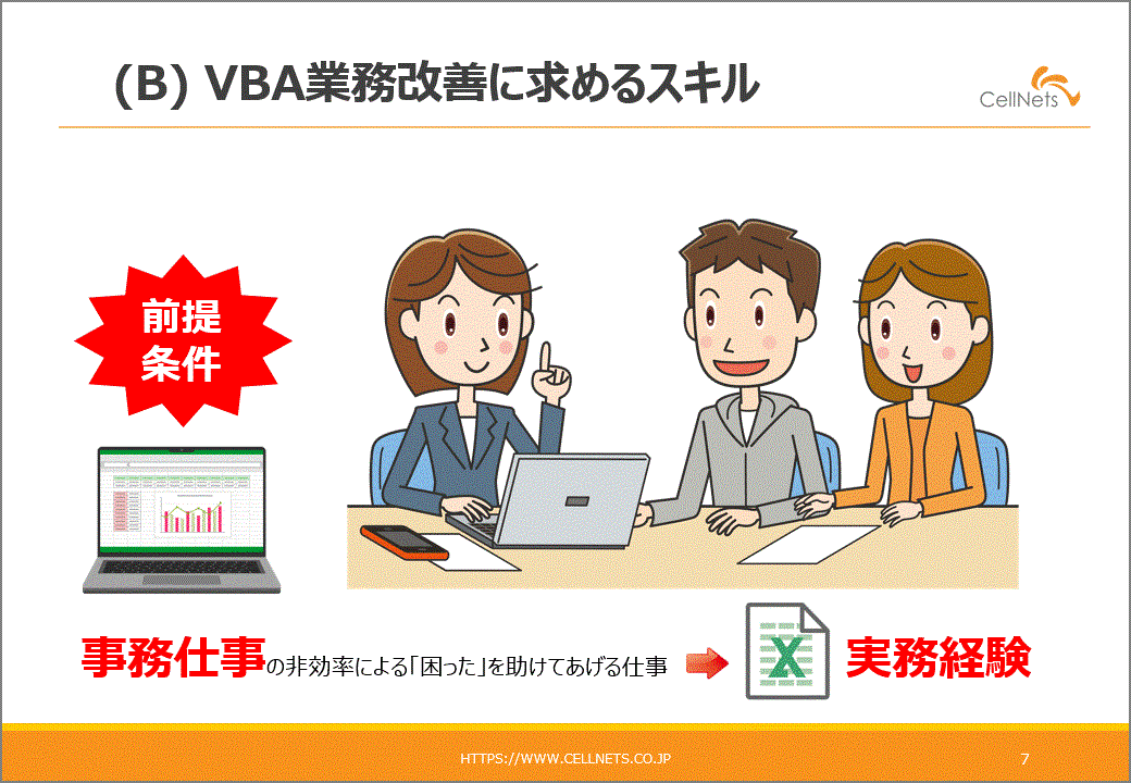 VBA業務改善に求められるスキル